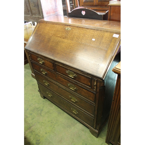 597 - Oak bureau