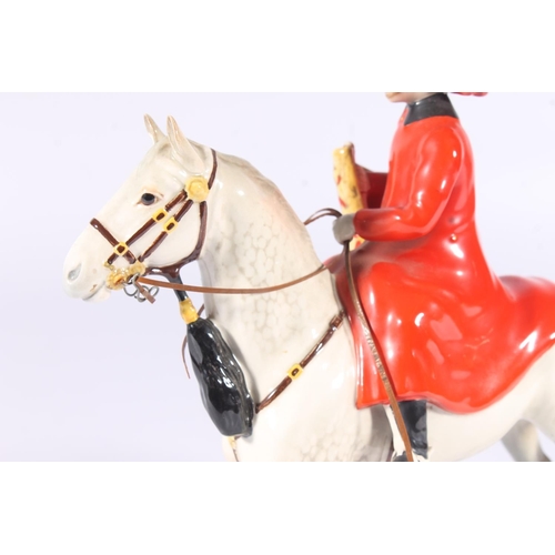 313 - Beswick figure of Royal Life Guard on dapple grey mount, model 1624, H24cm.