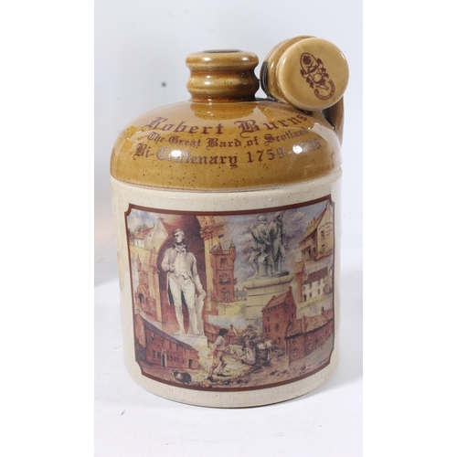 1432 - ROBERT BURNS Bi-Centenary Decanter Rare Old Scotch whisky, number 4 in the series of 4, bottled in a... 