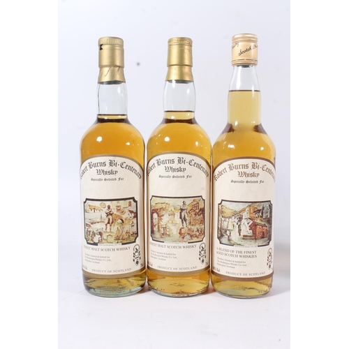 1432 - ROBERT BURNS Bi-Centenary Decanter Rare Old Scotch whisky, number 4 in the series of 4, bottled in a... 