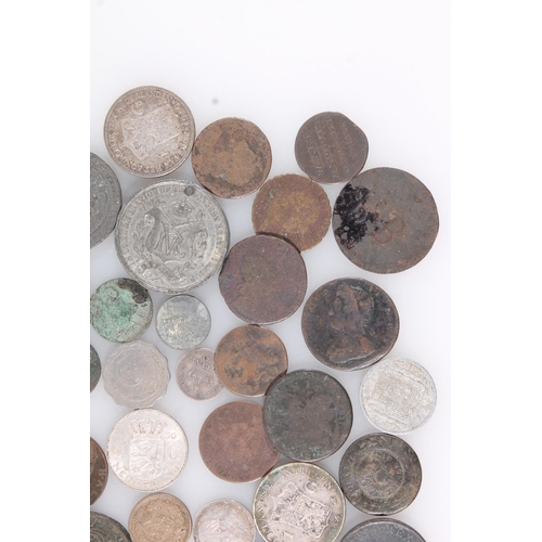 1599 - Coin collection to include UNITED STATES OF AMERICA Indian Head cent 1863, NETHERLANDS 1 guilder 194... 