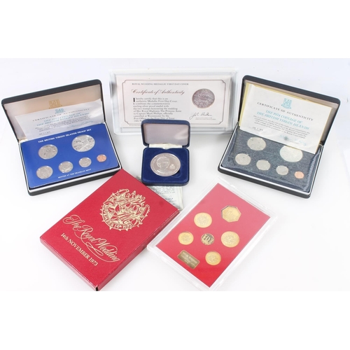 1600 - Silver proof coins to include Franklin Mint UNITED STATES OF AMERICA USA Queen Elizabeth II Bicenten... 