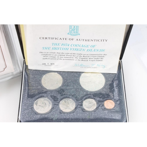 1600 - Silver proof coins to include Franklin Mint UNITED STATES OF AMERICA USA Queen Elizabeth II Bicenten... 