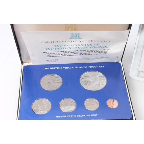 1600 - Silver proof coins to include Franklin Mint UNITED STATES OF AMERICA USA Queen Elizabeth II Bicenten... 