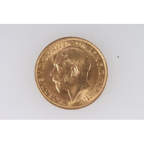 1714 - UNITED KINGDOM King George V (1910-1936) gold sovereign 1913.