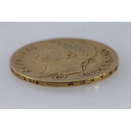 1720 - FRANCE, Napoleon I (1804-1815) gold 20 francs 1813, mint mark A for Paris, also marks of Pierre-Jose... 