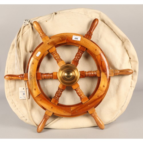 496 - Ship's wheel