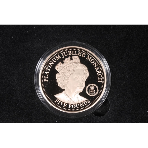 1745 - TRISTAN DA CUNHA Queen Elizabeth II platinum-gold proof 'Platinum Jubilee Monarch' six-coin set 2022... 