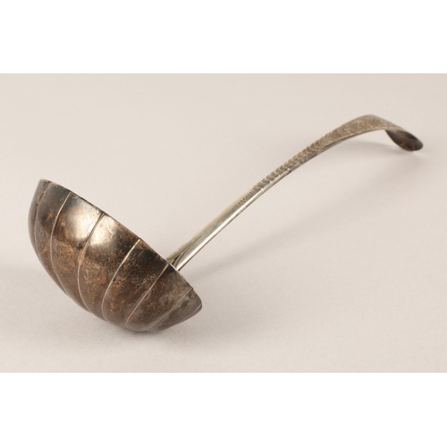 179A - Scottish silver Georgian ladle, Edinburgh 1817,207g