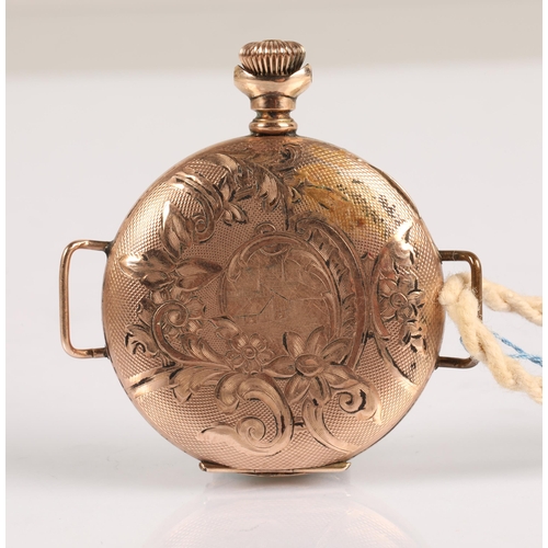 50A - Waltham gold plated ladies pocket watch ...