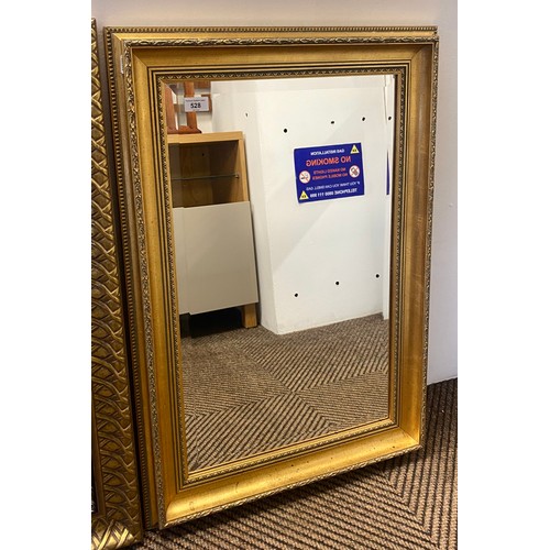 528 - Gilt framed wall mirror