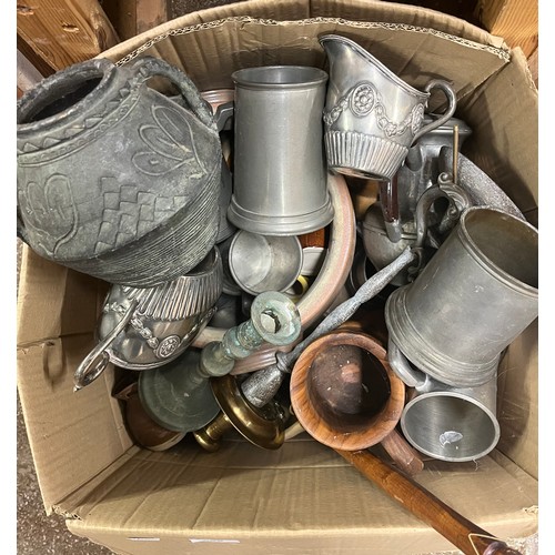 685 - Tankards, EPNS ware, etc