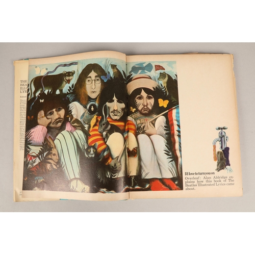 255 - The Beatles Illustrated Lyrics, ed. Alan Aldridge, first American Edition, first pub. 1969