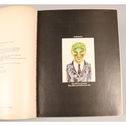 255 - The Beatles Illustrated Lyrics, ed. Alan Aldridge, first American Edition, first pub. 1969