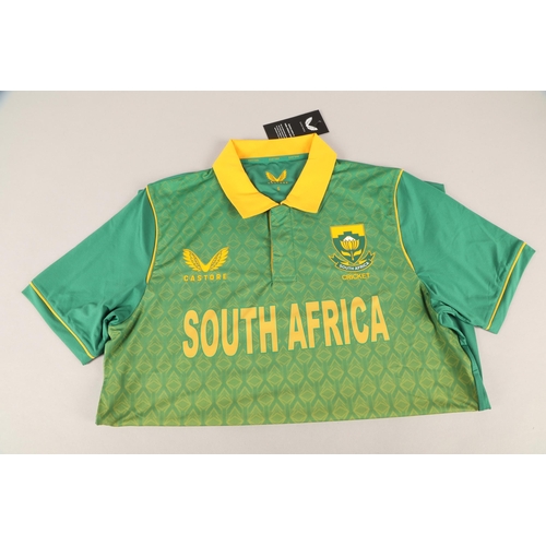 282 - South Africa cricket shirt, as new in bag