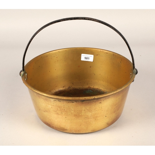 501 - Brass jelly pan