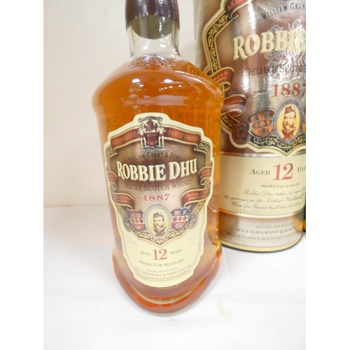 51 - Robbie Dhu 12 years old deluxe scotch whisky, Blended and bottled by William Grant & Sons Limite... 