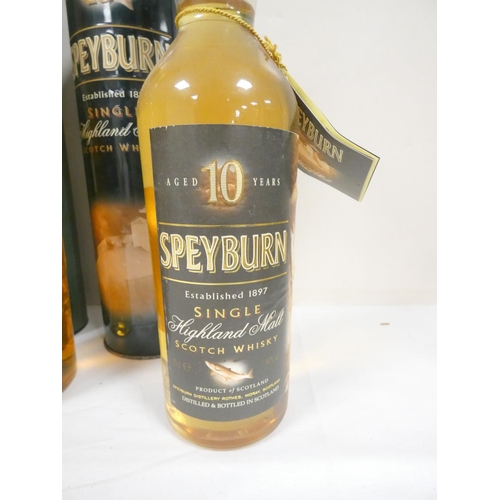 61 - Auchentoshan 10 years old Lowland single malt scotch whisky, 1 Litre, 43% vol, with The Glengoyne 10... 