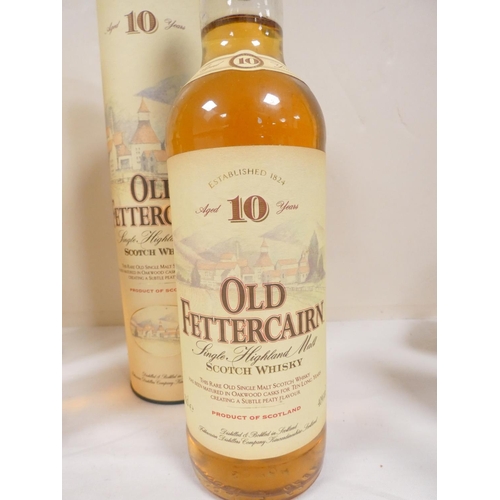 62 - Inchmurrin 10 years old single highland malt scotch whisky, 70cl, 40% vol, with Old Fettercairn 10 y... 