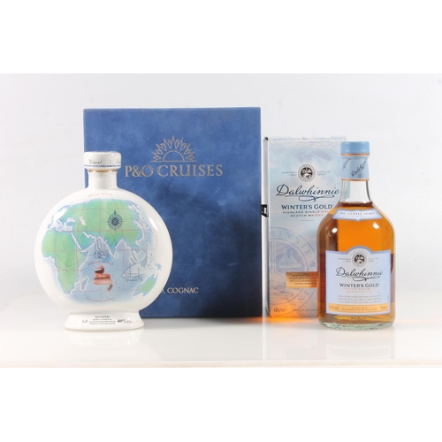 1425 - ARCADIA XO Cognac, limiited edition 211 of 5000 bottled for P&O Crusies in Wade decanter, 70cl 4... 