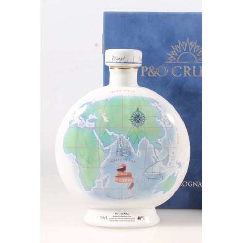 1425 - ARCADIA XO Cognac, limiited edition 211 of 5000 bottled for P&O Crusies in Wade decanter, 70cl 4... 