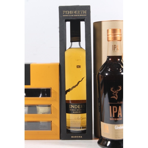 1445 - Four bottle of whisky to include GLENFIDDICH IPA Experiment single malt Scotch whisky 70cl 43% abv. ... 