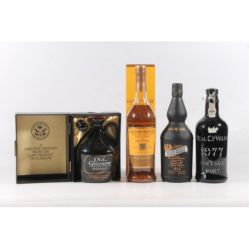 1446 - THE GLENMORANGIE The Original 10 year old single malt Scotch whisky 70cl 40% abv. boxed, BLACK BOTTL... 