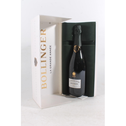 1447 - Three bottles of Champagne to include BOLINGER La Grande Annee 2000 Brut Champagne 75cl 12% abv. box... 