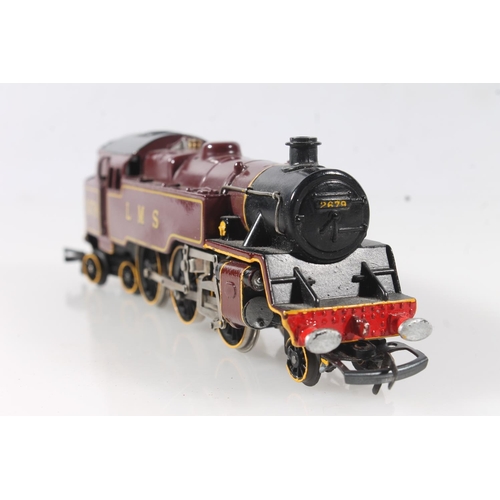 1405 - Triang Wrenn OO gauge model railways W2219 2-6-4 tank locomotive 2679 LMS maroon, boxed.