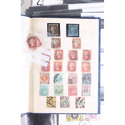 1530 - GREAT BRITAIN GB stamp collection held across numerous albums and loose including Queen Victoria QV ... 