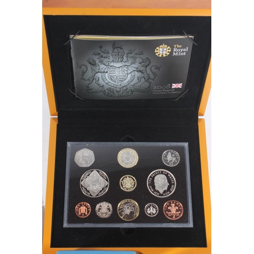 1650 - The Royal Mint UNITED KINGDOM Queen Elizabeth II (1952-2022) executive proof coin set 2008 comprisin... 