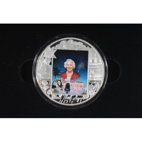 1667 - GIBRALTAR Queen Elizabeth II 5oz silver proof 32 crown (ten pounds) medallion 2020 [999 pure silver,... 