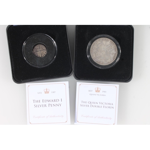 1668 - The Jubilee Mint silver proof coins to include ISLE OF MAN crown 2015 x2 and 'The Prince Charlotte o... 