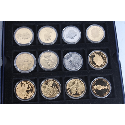 1677 - Collectors coins and sets to include 'Centenary of Commemorative Stamps Capsule Edition' DateStamp f... 