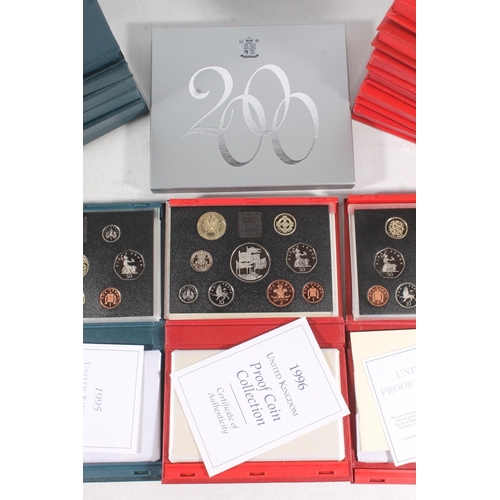 1680 - The Royal Mint UNITED KINGDOM Queen Elizabeth II (1952-2022) proof coin collection year sets to incl... 