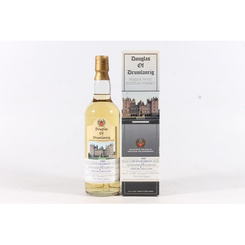 1444 - BUNNAHABHAIN 1989 15 year old single malt Scotch whisky, single cask specially selected by The Duke ... 