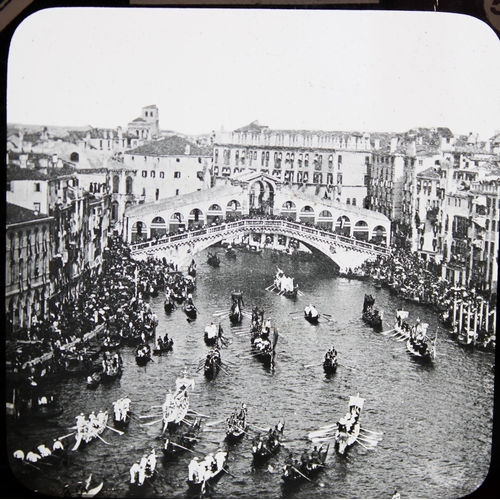 1490 - Magic Lantern Photographic slide collection, all of Italy and its regions incl. Rome, Venice, Floren... 