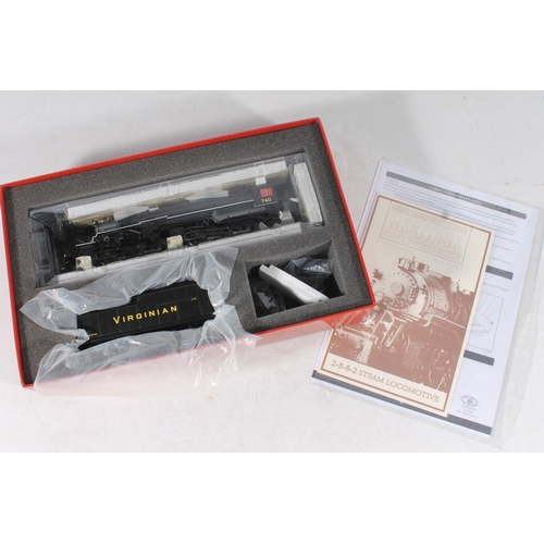 1002 - HO gauge model railway, a Proto 2000 Heritage Steam Collection 920-32014 2-8-8-2 steam locomotive Vi... 