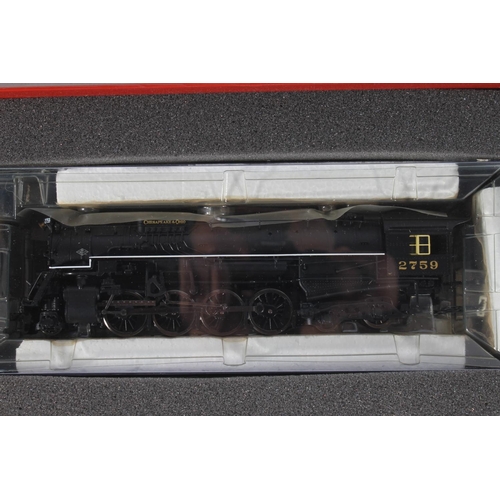 1006 - HO gauge model railway, a Proto 2000 Heritage Steam Collection 920-31673 2-8-4 steam locomotive C&am... 