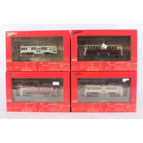 1023 - HO gauge model railways, Spectrum by Bachmann, eight Peter Witt Street Car Full Interior & Light... 