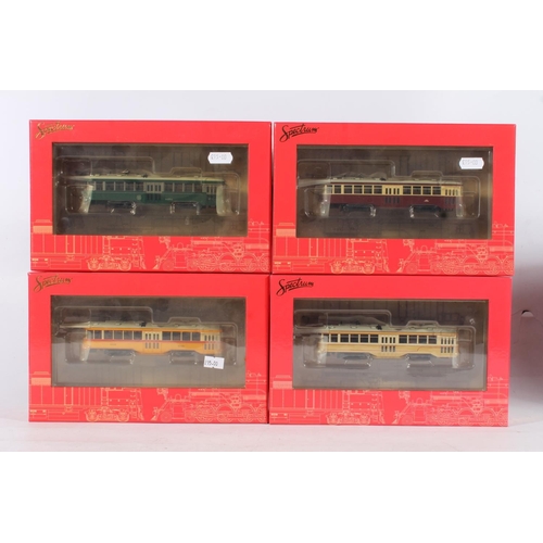 1024 - HO gauge model railways, Spectrum by Bachmann, eight Peter Witt Street Car Full Interior & Light... 