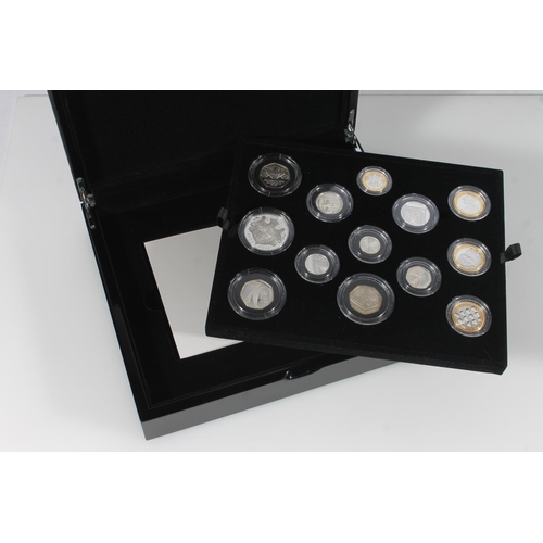 1695 - The Royal Mint UNITED KINGDOM Queen Elizabeth II (1952-2022) silver proof coin set 2022 comprising t... 