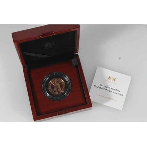 1779 - The Royal Mint UNITED KINGDOM Queen Elizabeth II (1952-2022) gold proof double sovereign 1989 [22ct ... 