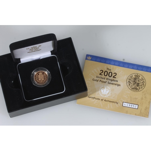 1782 - The Royal Mint UNITED KINGDOM Queen Elizabeth II (1952-2022) gold proof sovereign 2002 [22ct gold, 7... 