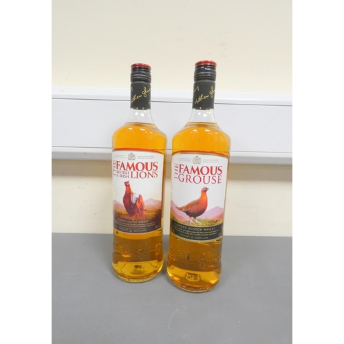 26 - The Famous Grouse 1L 40% vol blended scotch whisky. (2)