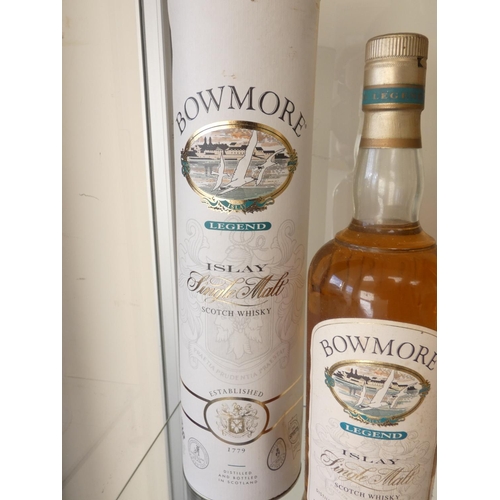 56 - Bowmore Legend Islay single malt scotch whisky, 70cl, 40% vol, tubed.