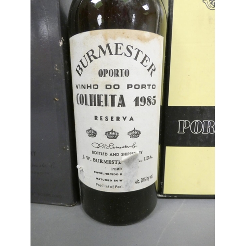 41 - Four bottles of vintage port comprising of Kopke St Luiz 1985 75cl 20% ABV, Real Vinicola 1985 75cl ... 