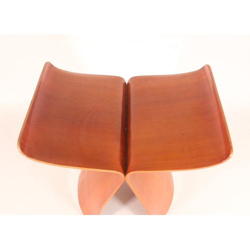 451 - Mid 20th Century Butterfly stool in the manner of Sori Yanagi.