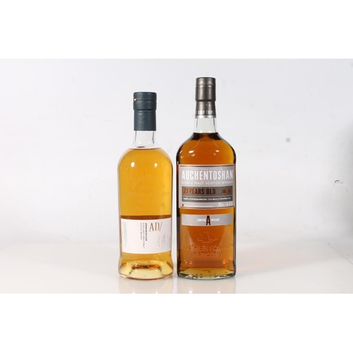 1450 - AUCHENTOSHAN 21 year old single malt Scotch whisky, 70cl 43% abv. boxed and ARDNAMURCHAN ADCB042202 ... 