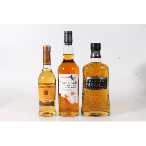 1452 - Three bottles of single malt Scotch whisky to include HIGHLAND PARK 12 year old Viking Honour 70cl 4... 